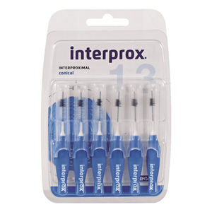 Interprox Premium Conical 3.5-6mm blauw - 6 stuks