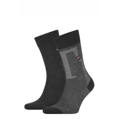 Tommy Hilfiger sokken - set van 2 zwart/antraciet