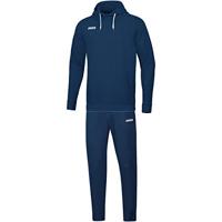 JAKO - Basisjoggingpak Met Sweatshirt Met Capuchon, Uniseks-Volwassene, Marien, L