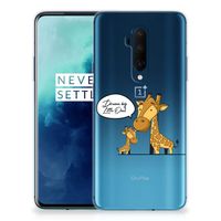 OnePlus 7T Pro Telefoonhoesje met Naam Giraffe - thumbnail