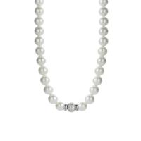 Ti Sento - Milano sterling zilveren ketting met parels 3814PW
