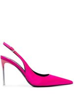 Sergio Rossi slingback leather pumps - Rose