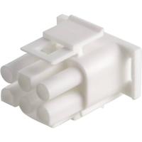 TE Connectivity Stiftcase-cable Universal-MATE-N-LOK Polzahl Gesamt 6 RastermaÃŸ: 6.35mm 350715-4