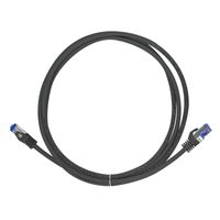 LogiLink C6A053S netwerkkabel Zwart 2 m Cat6a S/FTP (S-STP) - thumbnail