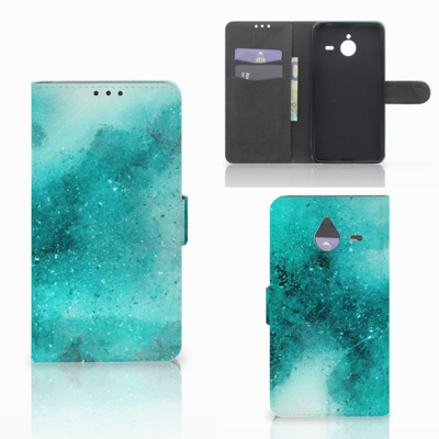 Hoesje Microsoft Lumia 640 XL Painting Blue