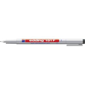 Edding Foliestift 151 F non-permanent pen 4-151001 Zwart