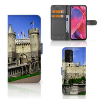 OPPO A54 5G | A74 5G | A93 5G Flip Cover Kasteel - thumbnail