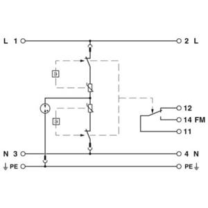 Phoenix Contact 2907919 PLT-SEC-T3-230-FM-UT Overspanningsveilige afleider 5 stuk(s)