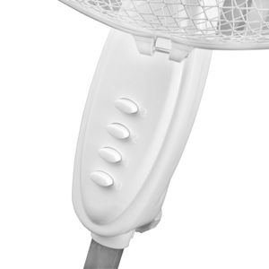 Eurom VS16-blanc Statiefventilator Wit