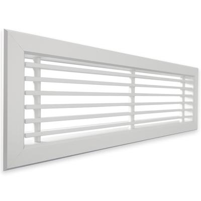 Tabletrooster Inbouw Voor Gatmaat (bxh) 400 X 100mm - Rechte Staven - Aluminium Tabletrooster Inbouw Voor Gatmaat (bxh) 400 X 100mm - Rechte Staven - Aluminium