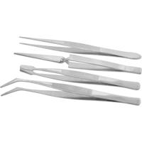Donau pincetten set 4-delig in kunststof tas pz54