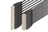 DIGITUS USB 2.0 aansluitkabel - 10 stuks - 1,8 m - USB A (St) naar USB B (St) - 480 Mbit/s - verbindingskabel - zwart