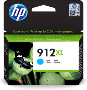 HP 912XL originele high-capacity cyaan inktcartridge