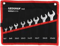 Gedore red Dubbele Steeksleutelset kort SW 6-22 mm 8-delig Zwart - thumbnail