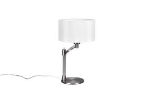 Trio Moderne schemerlamp Cassio met witte kap 514400107