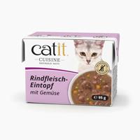 Catit Cousine Kattenstoofpot, rundvlees met groenten, 95 g