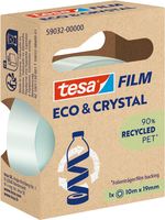 Tesafilm eco & crystal, ft 19 mm x 10 m