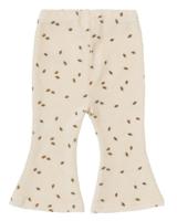 HEMA Flared Baby Legging Rib Velours Paars (paars)
