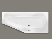 Xenz Lagoon Compact badkuip rechts 160x75x40cm klei