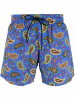 ETRO short de bain à imprimé cachemire - Bleu - thumbnail