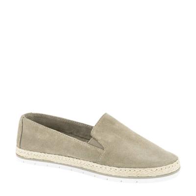 5th Avenue suède espadrilles taupe