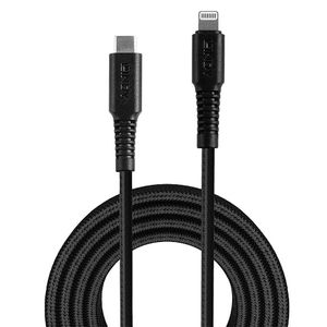 LINDY USB-kabel USB 2.0 Apple Lightning stekker, USB-C stekker 2.00 m Zwart 31287