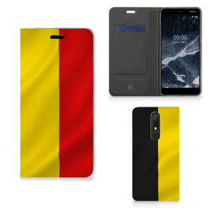 Nokia 5.1 (2018) Standcase Belgische Vlag