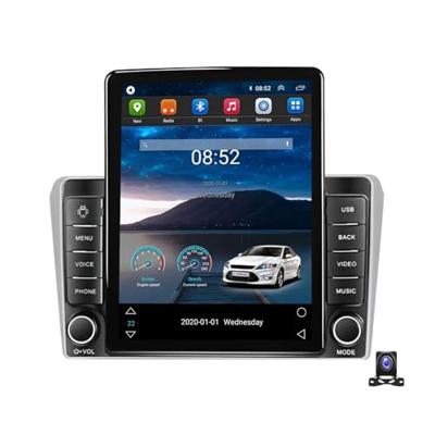 Android 13 Auto Stereo MP5 Player 9.7'' Touchscreen Autoradio Bluetooth Auto FM-Radio Ondersteunt Achteruitrijcamera/GPS-Navigatie/Car Play, Voor Toyota Avensis 2002~2008,TS400