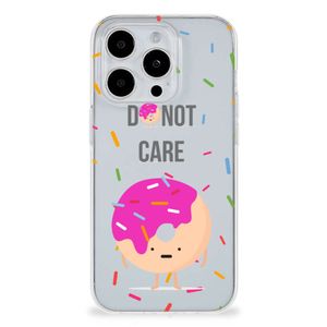 iPhone 15 Pro Max Siliconen Case Donut Roze