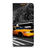 Samsung Galaxy M52 Book Cover New York Taxi - thumbnail