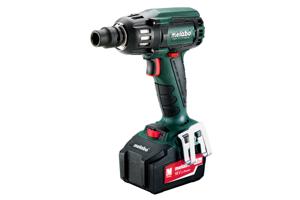 Metabo SSW 18 LTX 400 BL accu slagmoersleutel 18v 5.2ah li-ion koolborstelloos - 602205650