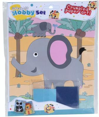 Free and Easy propjeskunst 23,5 x 17,5 cm olifant