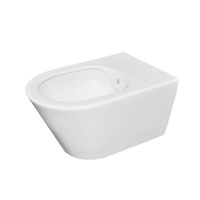 Wandcloset Boss & Wessing Randloos 53 cm Met Bidet-functie Wit Boss & Wessing