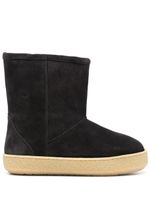 ISABEL MARANT bottines Frieze en daim - Noir