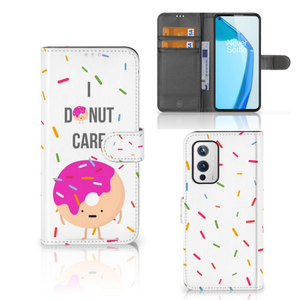 OnePlus 9 Book Cover Donut Roze