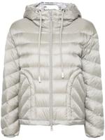 Moncler Gewatteerd jack met capuchon - Grijs
