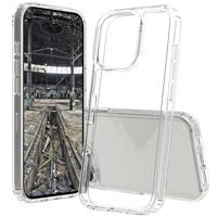 JT Berlin Pankow Clear beschermhoes compatibel met Apple iPhone 16 Pro (schokabsorberend, Wireless Charging Qi-compatibel, krasbestendig, anti-vingerafdruk) transparant