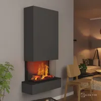 Hölderlin Hoge Grijze OMC 600 - Waterdamp-wandhaard