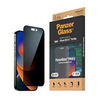 PanzerGlass ® Privacy Screen Protector Apple iPhone 14 Pro Max | Ultra-Wide Fit w. EasyAligner