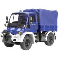 Carson Modellsport MB Unimog U300 THW 1:12 RC auto Elektro Hulpdienstvoertuig 100% RTR 2,4 GHz Incl. accu, oplader en batterijen voor de zender - thumbnail