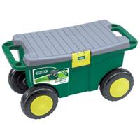 Draper Tools Draper Tools Tuingereedschapswagen en kruk groen 56x27,2x30,4 cm 60852 - thumbnail