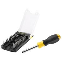 Stanley STHT0-70885 Multibit-schroevendraaierset, 34-delig, 7,5 x 5 x 23 cm
