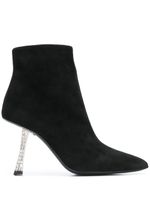 Giuseppe Zanotti bottines à talon sculpté - Noir