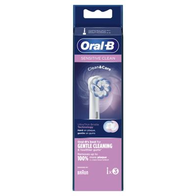 Oral-B Sensitive Clean Opzetborstel, Verpakking Van 3 Stuks Oral-B Sensitive Clean Opzetborstel, Verpakking Van 3 Stuks