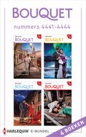 Bouquet e-bundel nummers 4441 - 4444 - Clare Connelly, Dani Collins, Millie Adams, Lela May Wight - ebook - thumbnail