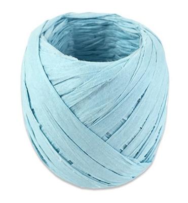 Witbaard lint 20 meter papier babyblauw Witbaard lint 20 meter papier babyblauw