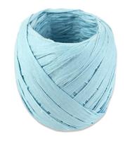 Witbaard lint 20 meter papier babyblauw