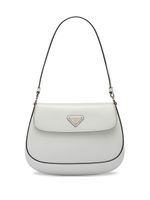 Prada sac porté épaule Cleo en cuir - Blanc