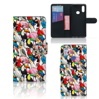 Samsung Galaxy A10s Telefoonhoesje met Pasjes Birds