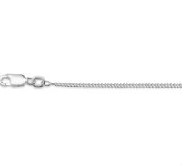 Ketting gourmetschakel zilver 1,4 mm x 40 cm - thumbnail